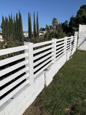 Fencing and Wall Toppers - All designs are custom made.