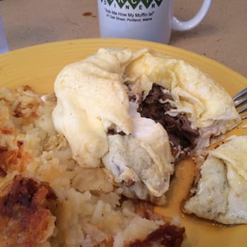 Marcy's Diner - Philly cheesesteak omelette. - Diners Near Me - Portland, Maine Marcy's Diner - Philly cheesesteak omelette. - Diners Near Me - Portland, Maine