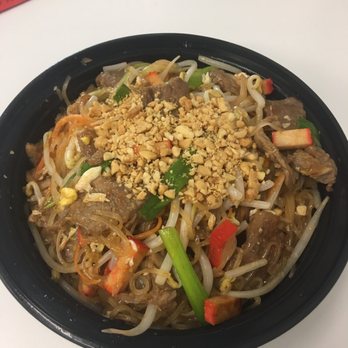 Asian Joint - Thai Chinese Cuisine - Beef Pad Thai - Chinese Near Me - Fairfax, Virginia