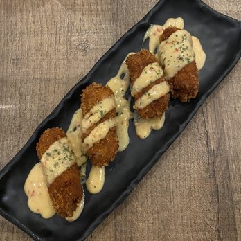 Yuugi Izakaya - Croquette starter - Japanese Near Me - Toronto, Ontario Yuugi Izakaya - Croquette starter - Japanese Near Me - Toronto, Ontario