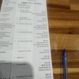 Upcharges for soda and lime juice. Upcharges for soda and lime juice.