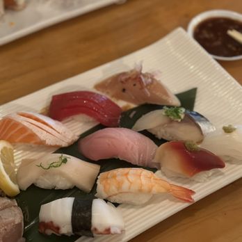 Sushi Bear - (3) sushi and sashimi combo - Sushi Bars Near Me - Tustin, California Sushi Bear - (3) sushi and sashimi combo - Sushi Bars Near Me - Tustin, California