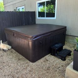 Spartan Spa Moving - Installed where it was wanted and oriented the correct direction!