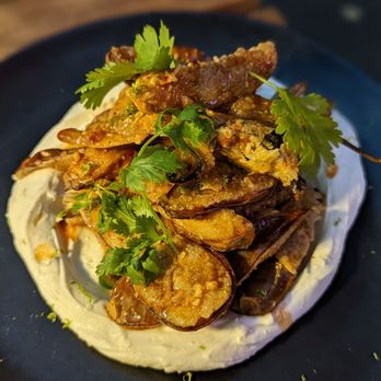 Shukette - Crispy eggplant - Middle Eastern Near Me - New York, New York