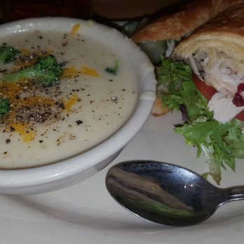 Five Loaves Cafe - My turkey half sammy and small soup. - American Near Me - Mt Pleasant, South Carolina