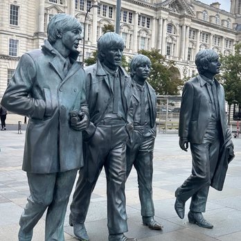Father Tom McKenzie Beatles Statue - Local Flavor Near Me - Liverpool, XMS