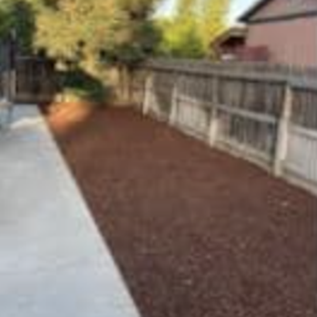 Tellez Landscape - a backyard area with a fence and a fire hydrant - Junk Removal & Hauling Near Me