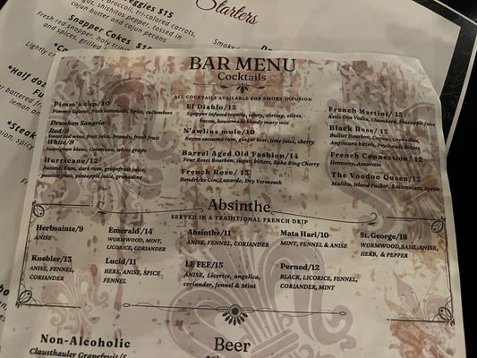 Menu photo 5 The Drunken Oyster Amarillo, TX