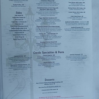 Fisherman's Corner - Menu 7/8/22 - Cajun/Creole Near Me - Pensacola, Florida Fisherman's Corner - Menu 7/8/22 - Cajun/Creole Near Me - Pensacola, Florida