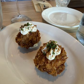 Pizzeria Sei - Corn croquettes (INSANE!!!) - Pizza Near Me - Los Angeles, California Pizzeria Sei - Corn croquettes (INSANE!!!) - Pizza Near Me - Los Angeles, California