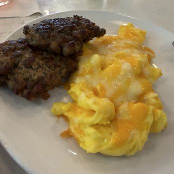 Another Broken Egg Cafe - Scrambled eggs with cheddar cheese. - Cafes Near Me - Atlanta, Georgia Another Broken Egg Cafe - Scrambled eggs with cheddar cheese. - Cafes Near Me - Atlanta, Georgia