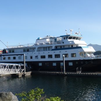 Alaskan Dream Cruises - Docked in Sitka, ready to depart - Tours Near Me