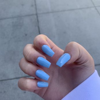 Kayla Nails - the blue i picked out (101) & final result :) - Nail Salons Near Me - San Jose, California Kayla Nails - the blue i picked out (101) & final result :) - Nail Salons Near Me - San Jose, California