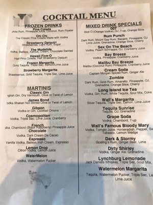 Menu photo 4 Wall's Wharf Bayville, NY Menu photo 4 Wall's Wharf Bayville, NY