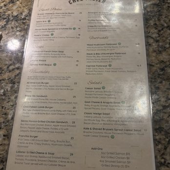Chez Fabien - Menu - French Near Me - Grapevine, Texas