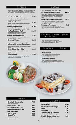 Elijah's Restaurant, Delicatessen and Catering by null