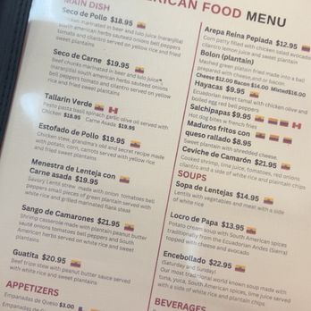 Ave Maria Restaurant - Menu - Latin American Near Me - Los Angeles, California