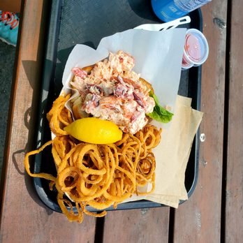 Captain Jack's Roadside Shack - An amazing lobster roll! - Seafood Near Me - Easthampton, Massachusetts