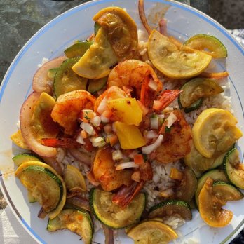 The Driftwood Bistro - Caribbean Shrimp - Seafood Near Me - Driftwood, Texas