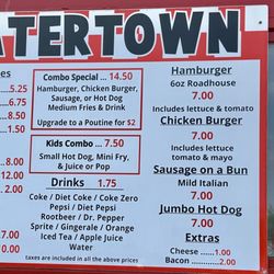 Tater Town - 08/02/2025 menu