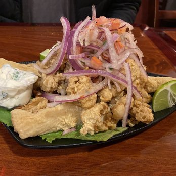 Aji Limon - Fried Calamari - Peruvian Near Me - Buena Park, California