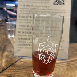 Moody Brews - "A Pettit saison with hibiscus flower and orange peel".