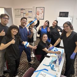 Phlebotomy Training Specialist - Artesia - The spectacular 7 phlebotomy students all done with practicals.
