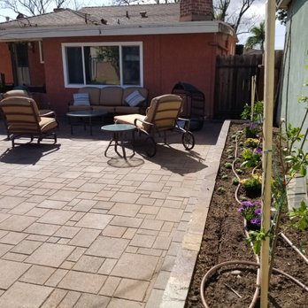 Campos Landscaping - After-Pavers, New Planters, Stepping Stones, Sprinkler System, New Lawn and DG - Landscaping Near Me Campos Landscaping - After-Pavers, New Planters, Stepping Stones, Sprinkler System, New Lawn and DG - Landscaping Near Me