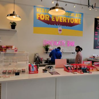 Chomp Chocolate - Store counter inside Chomp Chocolate. - Candy Stores Near Me - Salem, Oregon