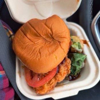 Detroit Wing Company - Chicken sandwich with BBQ. - Chicken Wings Near Me - Taylor, Michigan