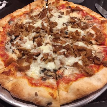 Roma Pizzeria and Restaurant - Personal pizza with mushrooms and fried eggplant - Pizza Near Me - Boonton, New Jersey Roma Pizzeria and Restaurant - Personal pizza with mushrooms and fried eggplant - Pizza Near Me - Boonton, New Jersey
