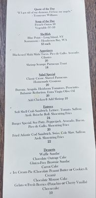 Menu photo 2 D’Boathaus Hewitt, NJ