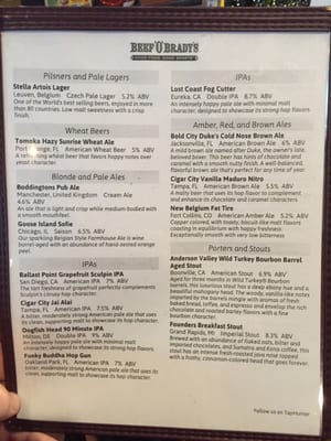 Menu photo 5 Beef 'O' Brady's Apopka, FL