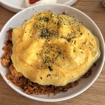 Take Ur Seat - Kimchee Fried Rice Omelette - Breakfast & Brunch Near Me - Chino Hills, California Take Ur Seat - Kimchee Fried Rice Omelette - Breakfast & Brunch Near Me - Chino Hills, California