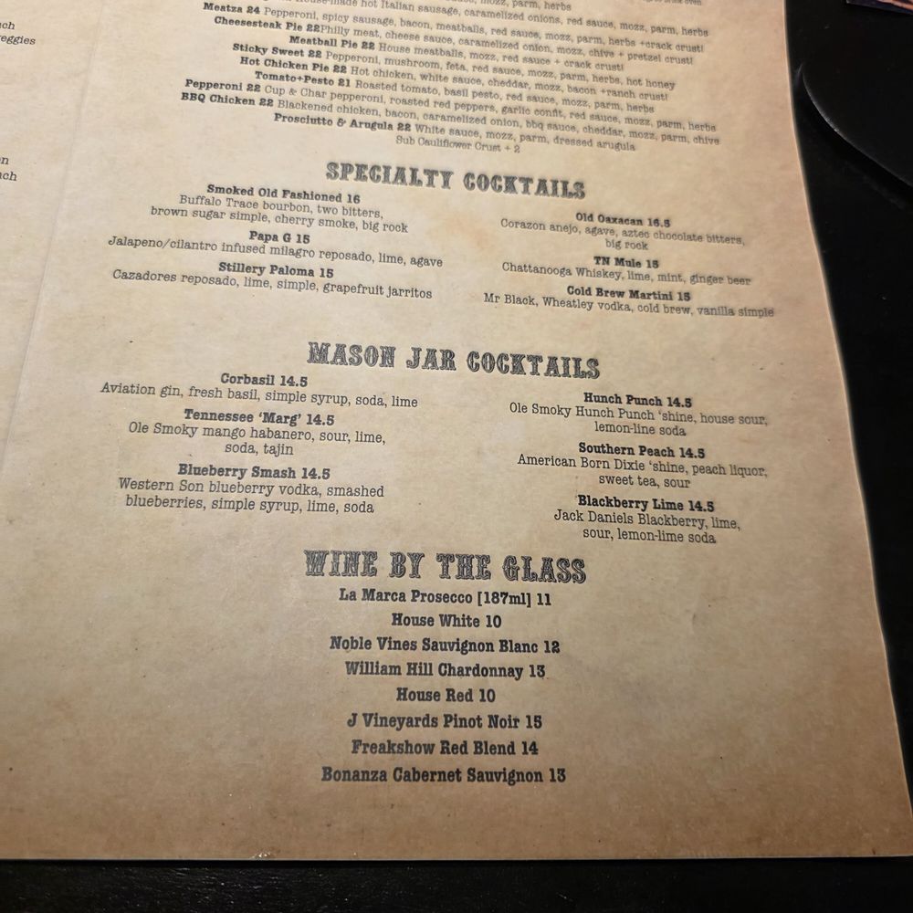 The Stillery - Menu 2 - New American Near Me - Nashville, Tennessee The Stillery - Menu 2 - New American Near Me - Nashville, Tennessee
