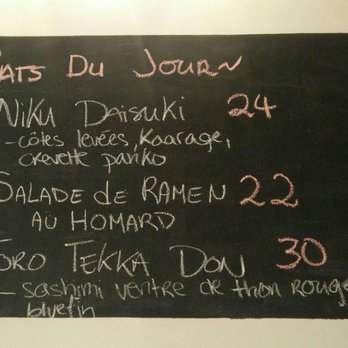Nozy - Dishes of the day - Japanese Near Me - Montreal, Quebec Nozy - Dishes of the day - Japanese Near Me - Montreal, Quebec