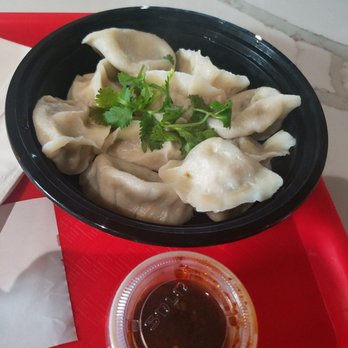Xi’an Noodles - Pork shrimp dumplings $10 - Noodles Near Me - Seattle, Washington Xi’an Noodles - Pork shrimp dumplings $10 - Noodles Near Me - Seattle, Washington