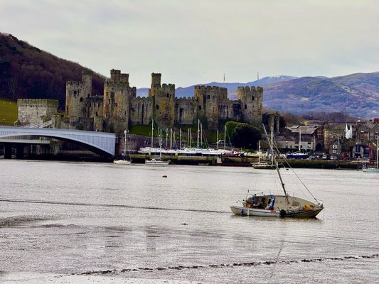 Conwy Castle by null