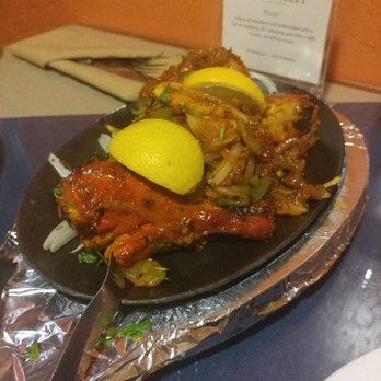 Cafe India - Tandoori chicken my boyfriend got - Indian Near Me - Visalia, California