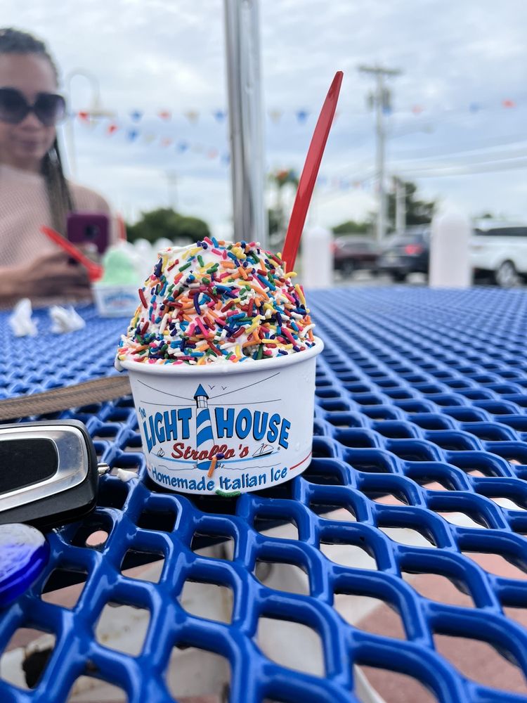 STROLLO’S LIGHTHOUSE ITALIAN ICE LONG BRANCH Updated May 2024 76