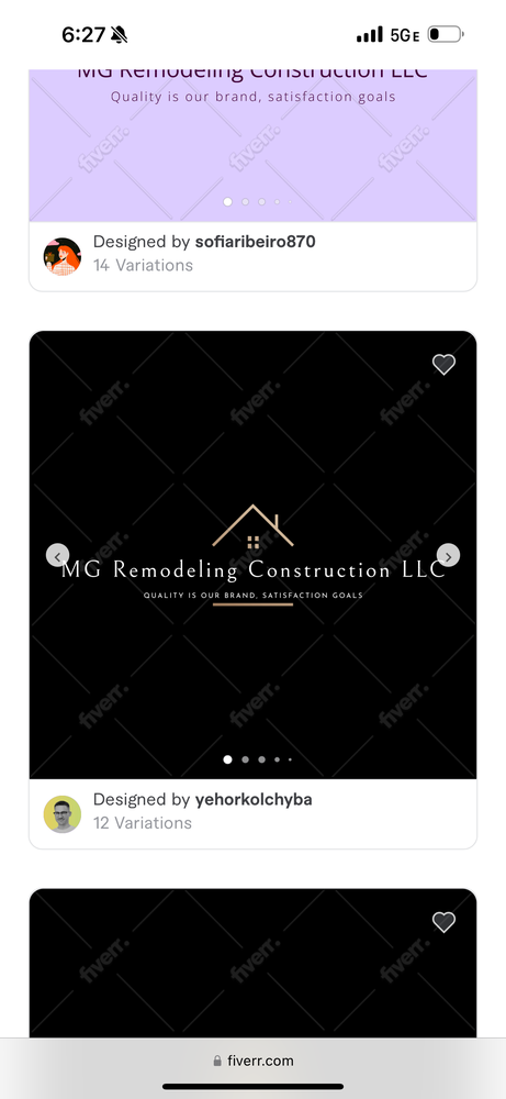 Slide of MG Remodeling Construction