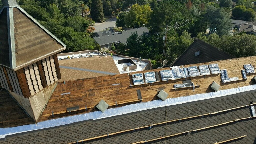 Slide of Falcon Roofing