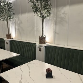 Euro Caffe - Indoor seating booths - Coffee & Tea Near Me - Orange, California