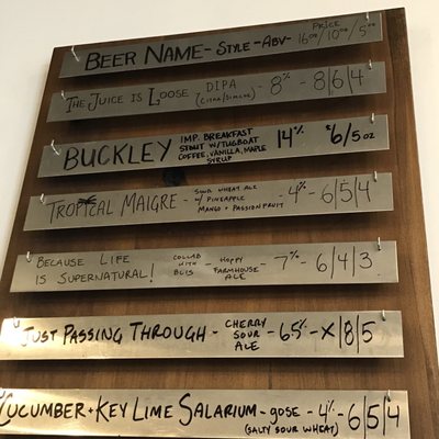 Transient Artisan Ales by null