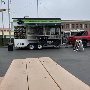 Krepe Dog - food truck...no line but took 40 mins for my order. - Hot Dogs Near Me - Fresno, California