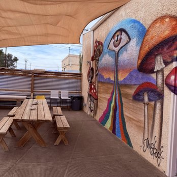 Brewja Elixir - Outside seating - Gift Shops Near Me - Joshua Tree, California