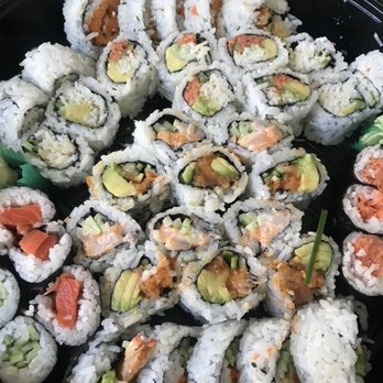Ladner Sushi - Favourite Rolls Party Tray - Sushi Bars Near Me - Delta, British Columbia Ladner Sushi - Favourite Rolls Party Tray - Sushi Bars Near Me - Delta, British Columbia