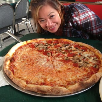 Ciros Pizzeria - 18" pizza half cheese, half pepperoni and mushroom. - Italian Near Me - Irving, Texas Ciros Pizzeria - 18" pizza half cheese, half pepperoni and mushroom. - Italian Near Me - Irving, Texas