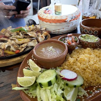 Guacatacos - Mexican Cantina - My husband's chicken fajitas - Mexican Near Me - Weston, Florida