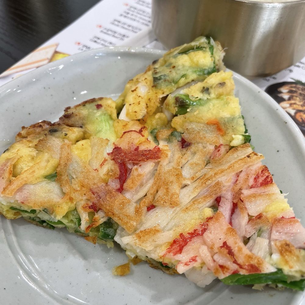 Bab N Banchan - / Seafood Pancake (TikTok: @justandyvu) - Korean Near Me - Garden Grove, California Bab N Banchan - / Seafood Pancake (TikTok: @justandyvu) - Korean Near Me - Garden Grove, California